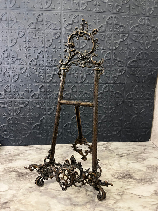Large Metal Ornate Frame Stand