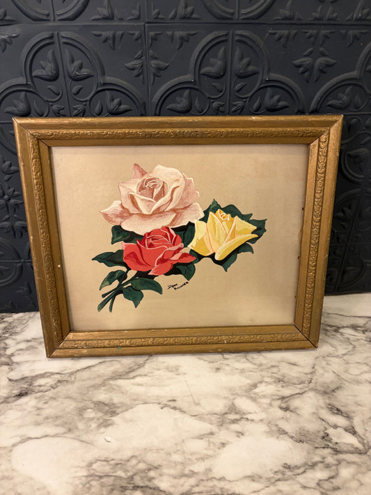 Original Rose Painting by Don Kilumer