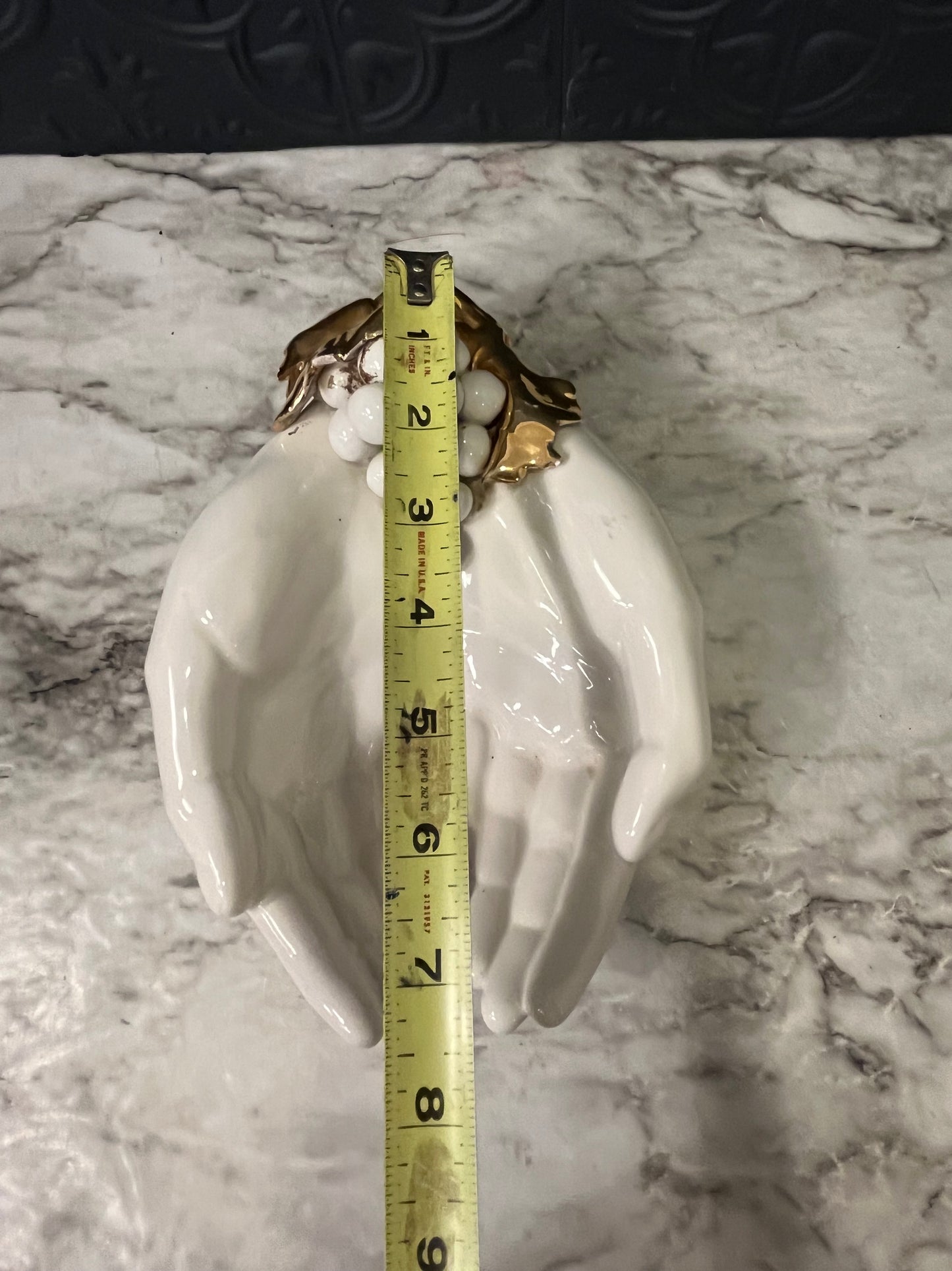 Italian Cupped Hands Trinket Dish