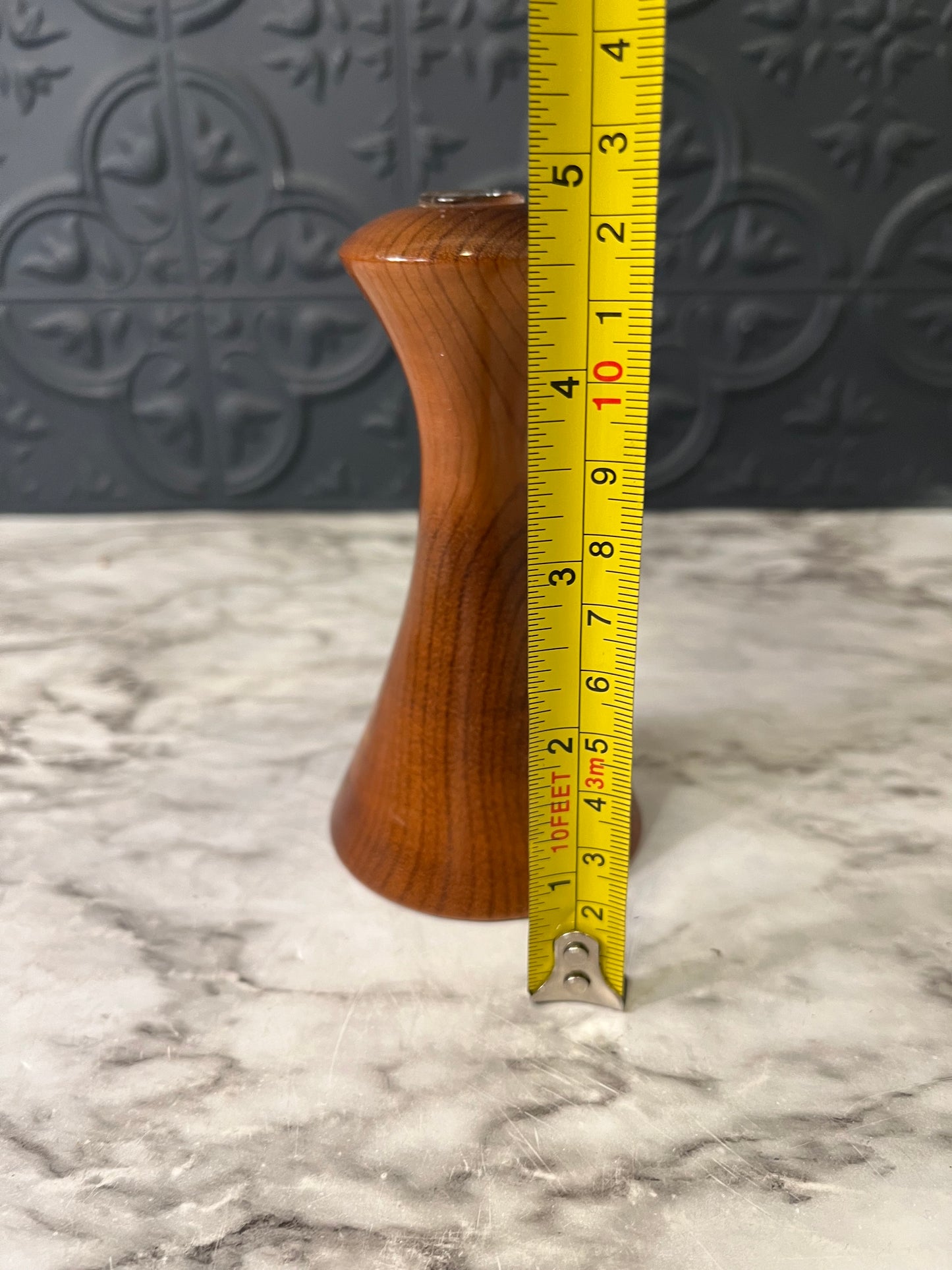 Myrtlewood Skinny Bud Vase/candle holder