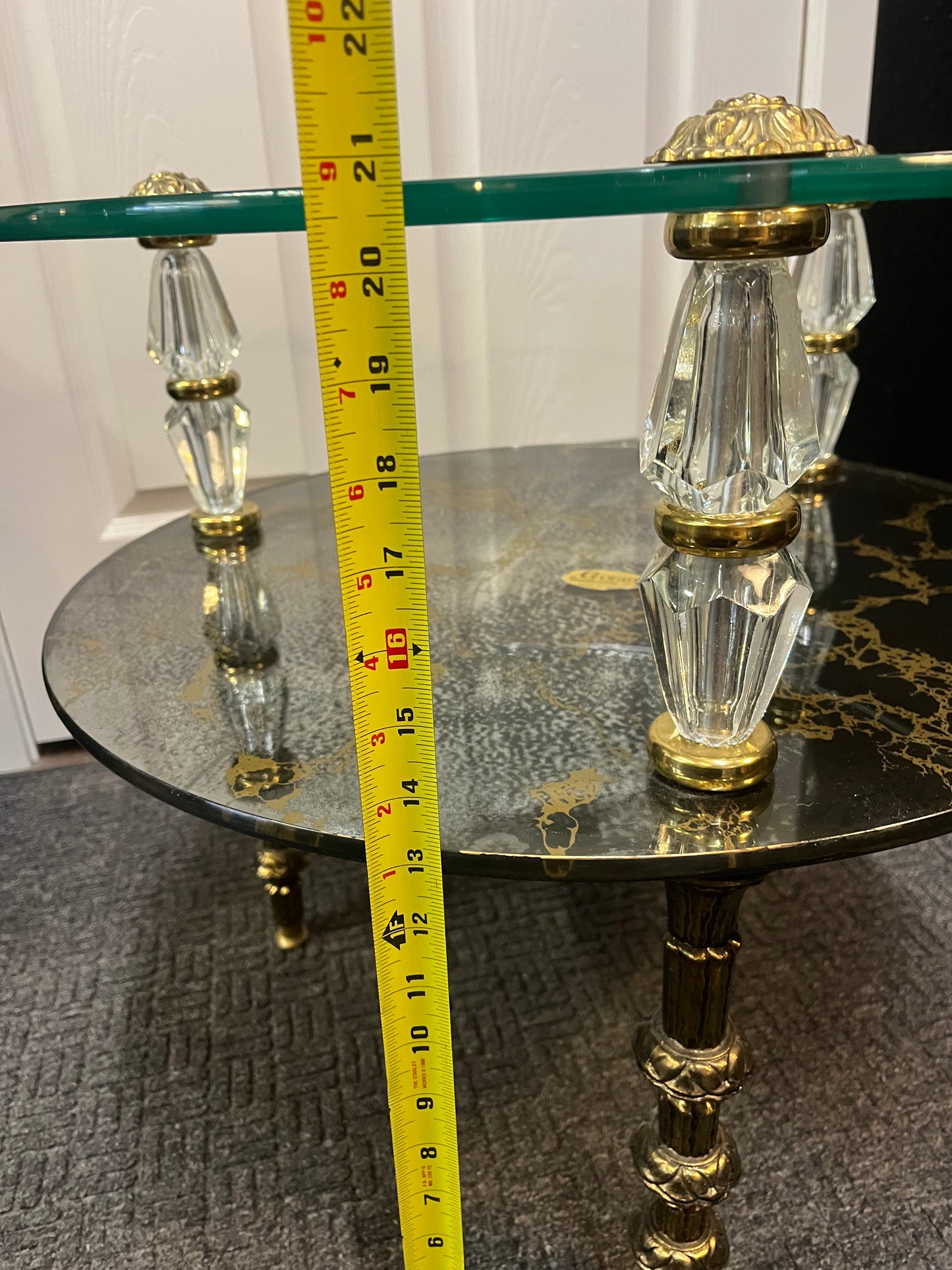 Goran of Belgium Hollywood Regency Side Table