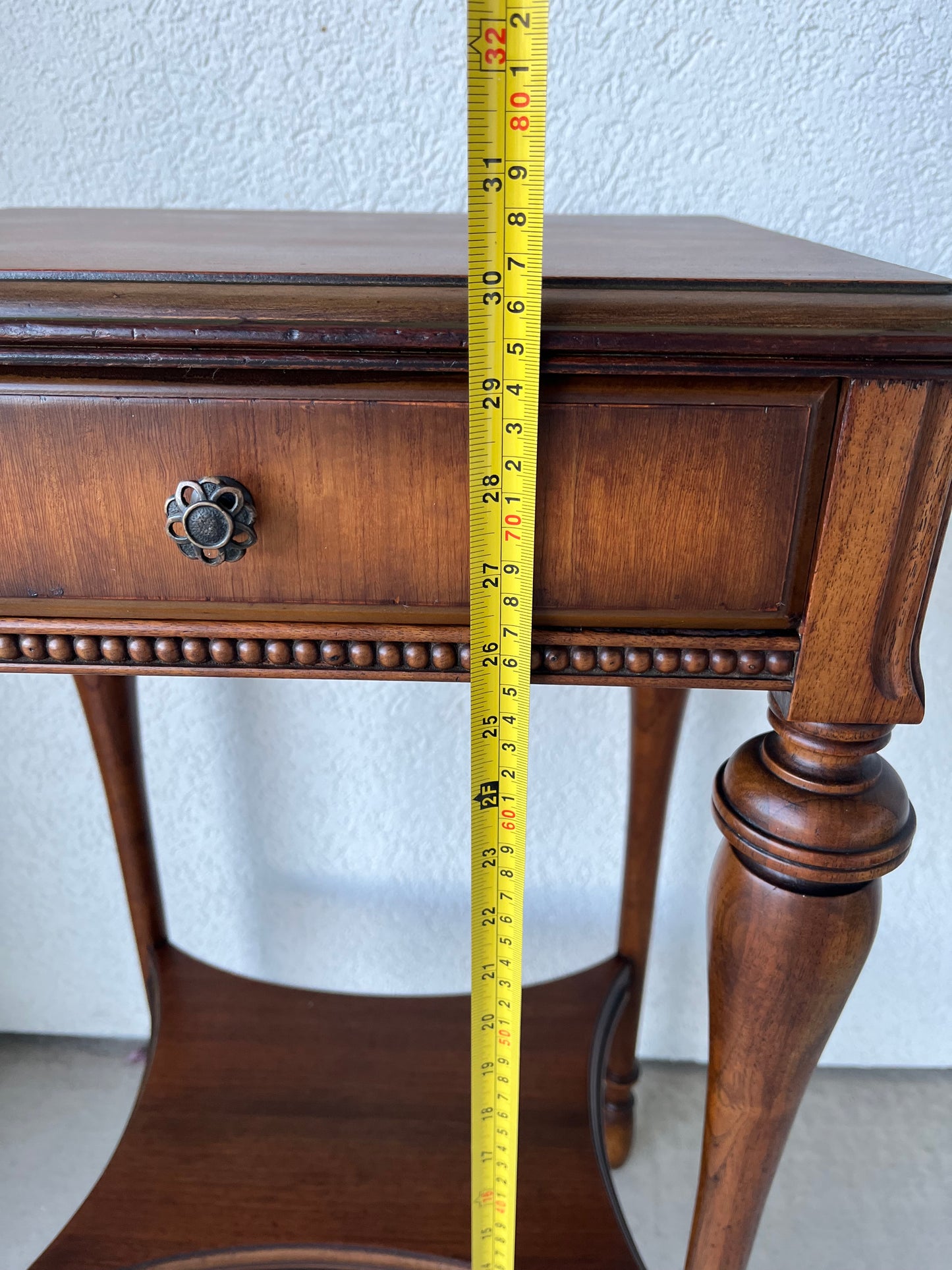 Vintage French Style Side Table with Drawer