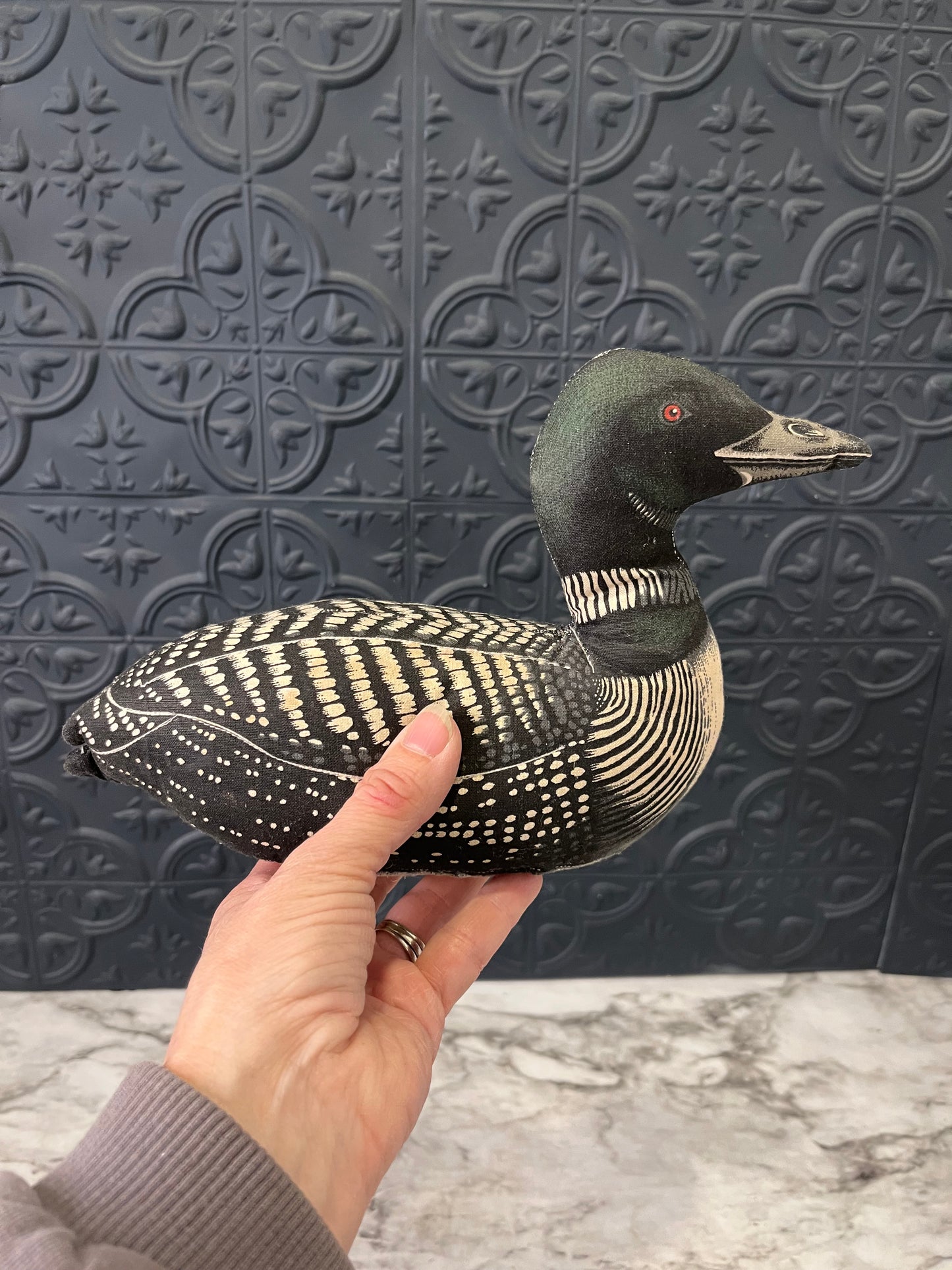Loon Duck Pillow