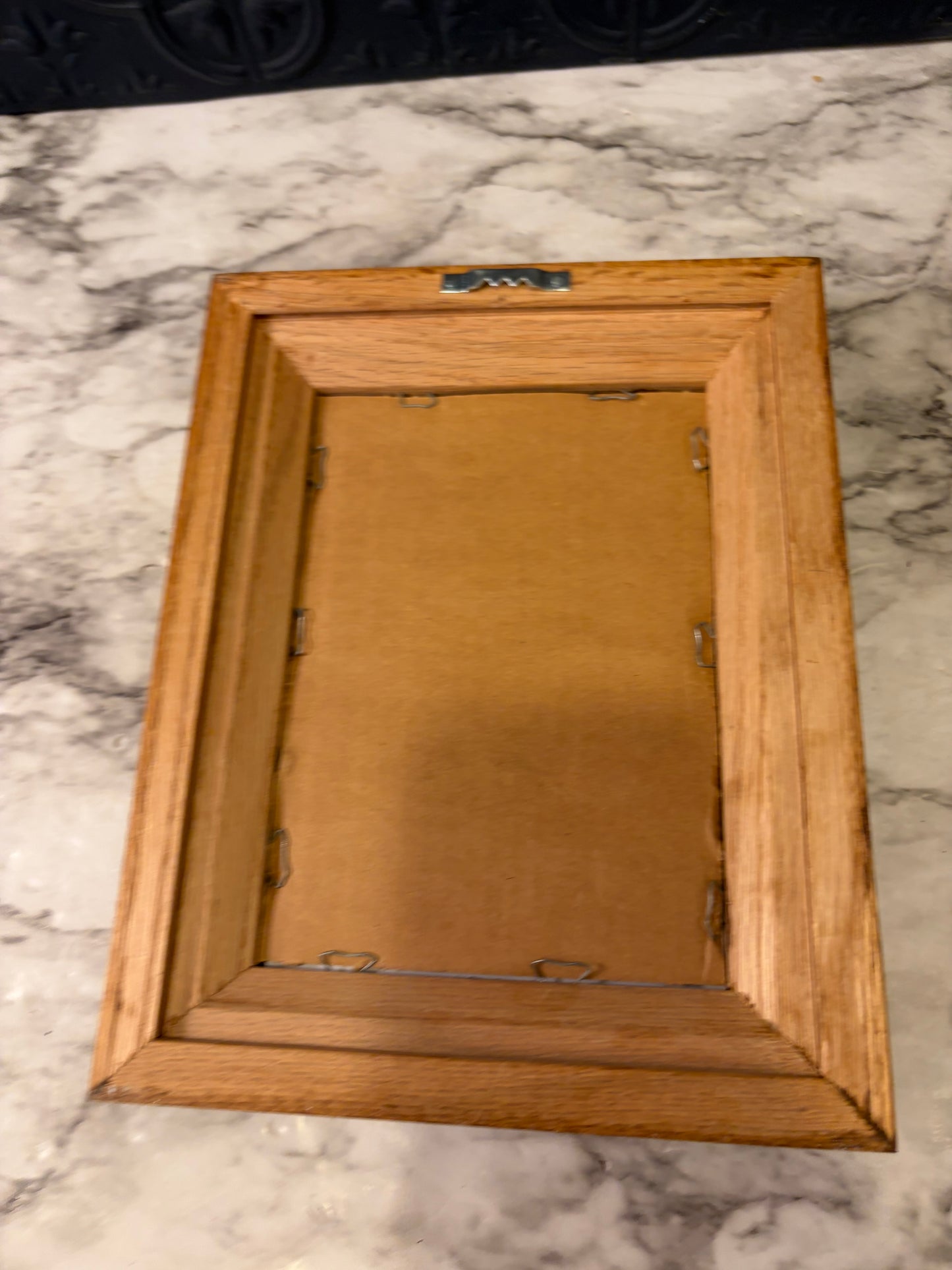 Flying Ducks Print by Orpinas in Wood Frame