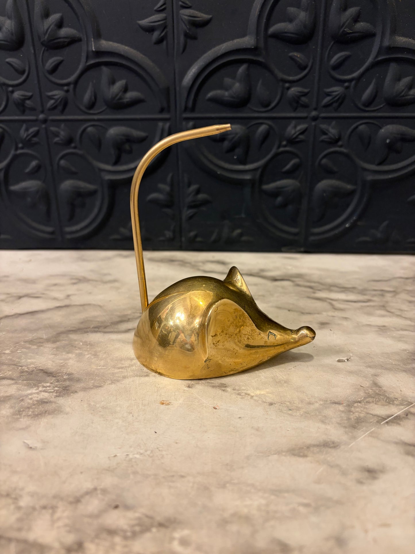 Brass Mouse 3.75"