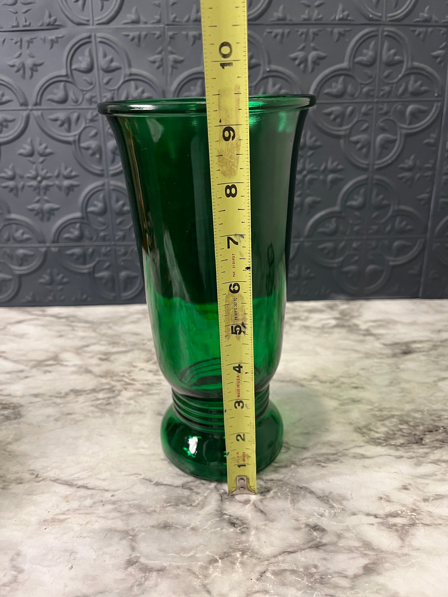 Napco Emeral Green Glass Vase