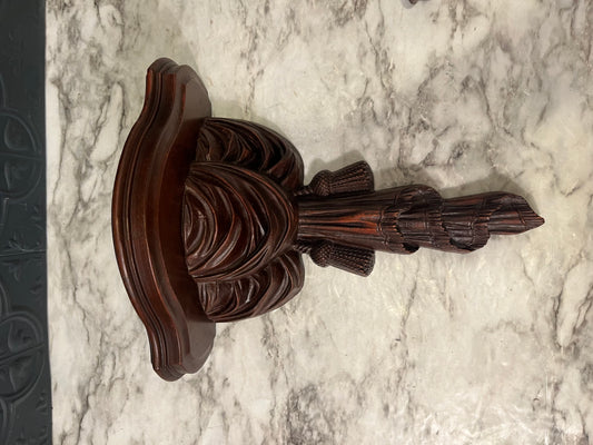 Syroco Wood Drape Wall Ledge