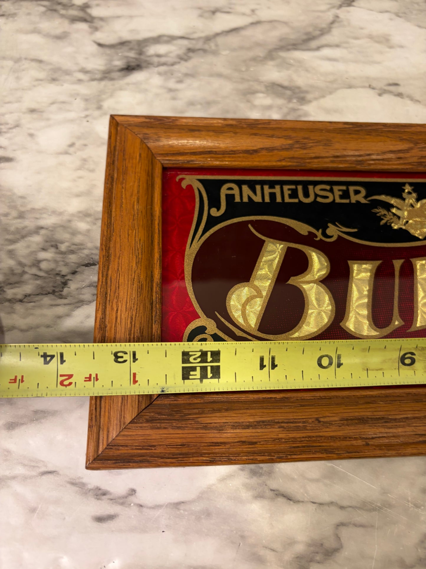 Vintage Budwiser Mirror Wall hanging