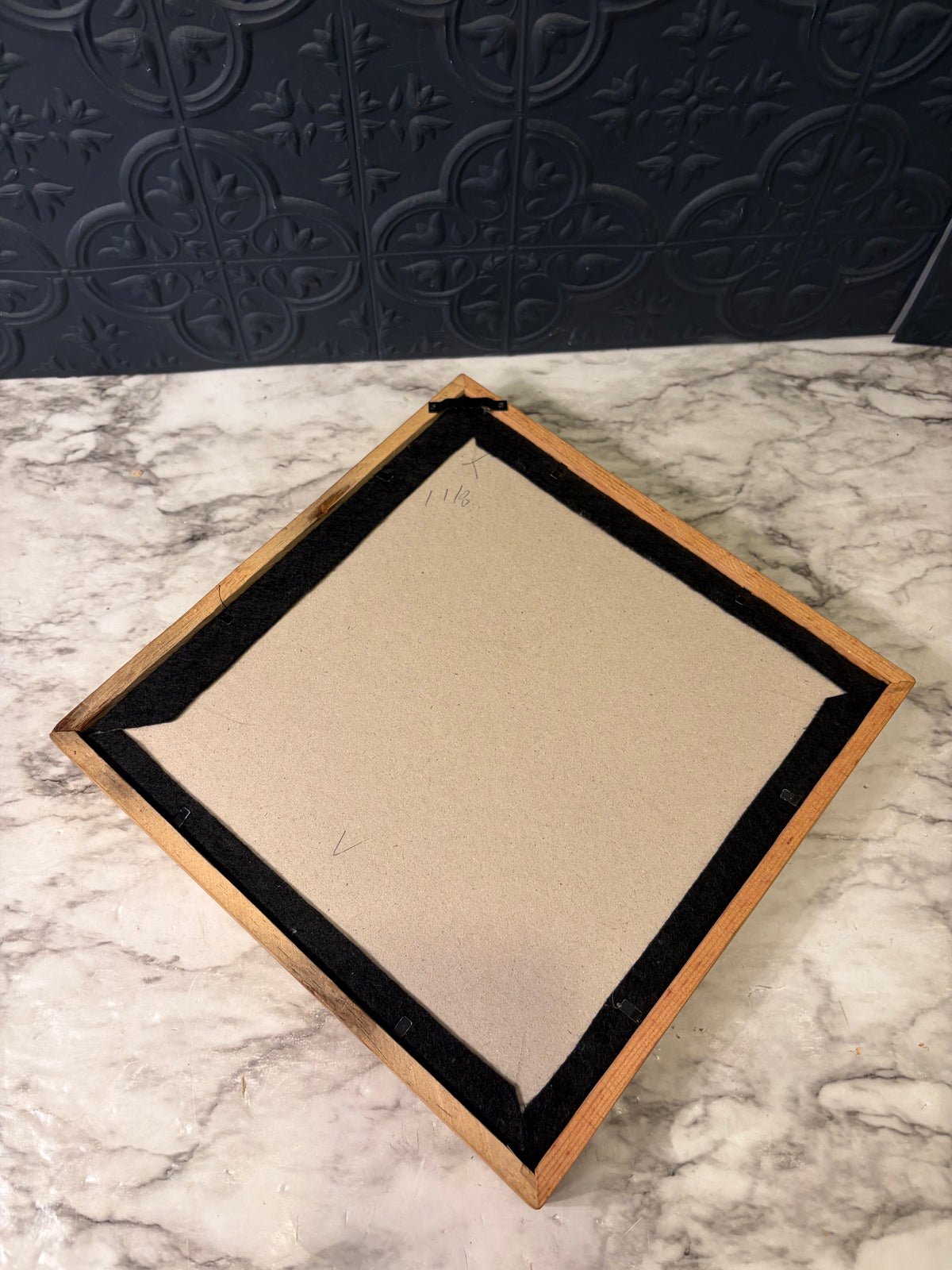 11" Light Framed Doiley