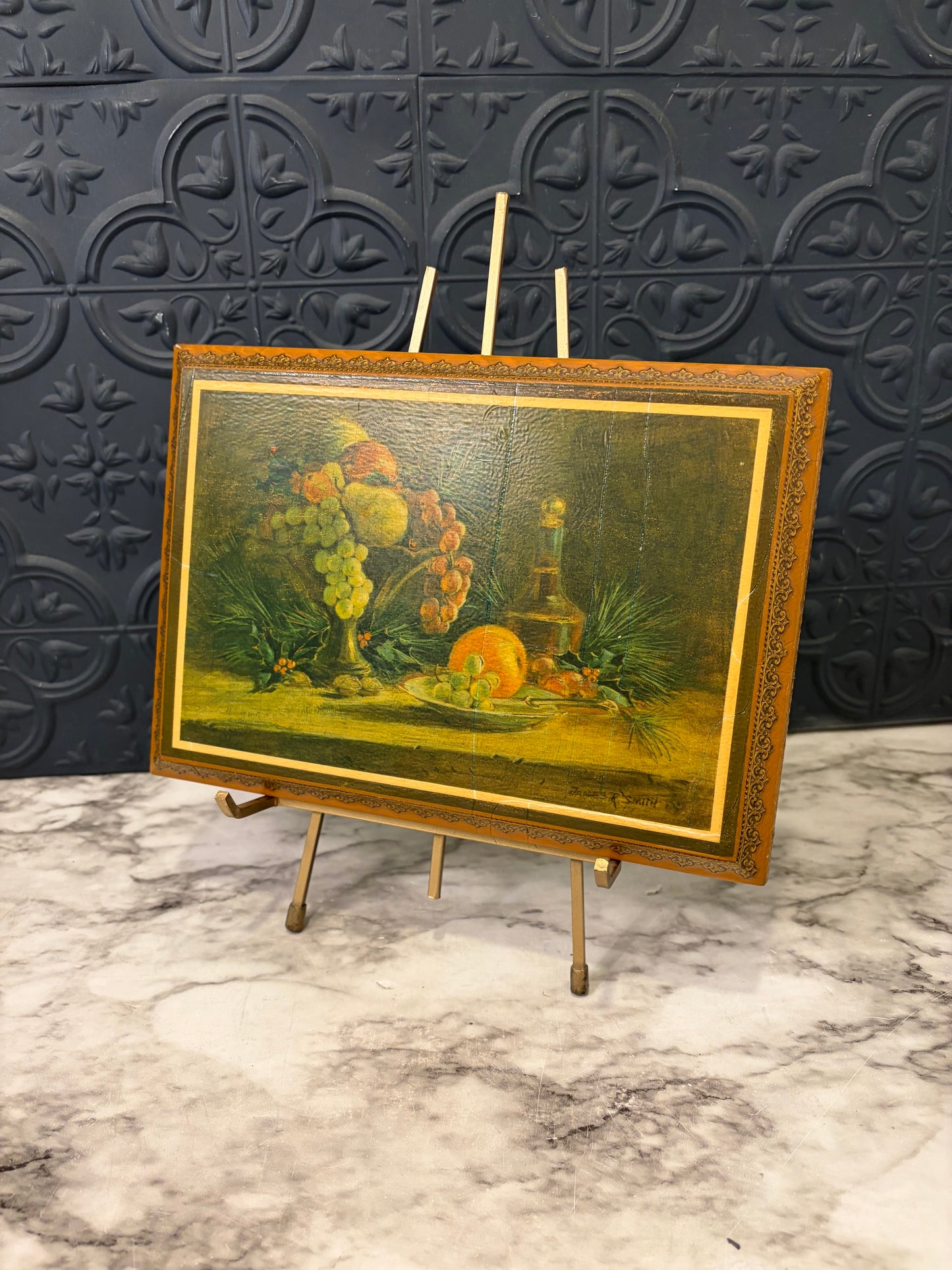 Still Life Print on Wood