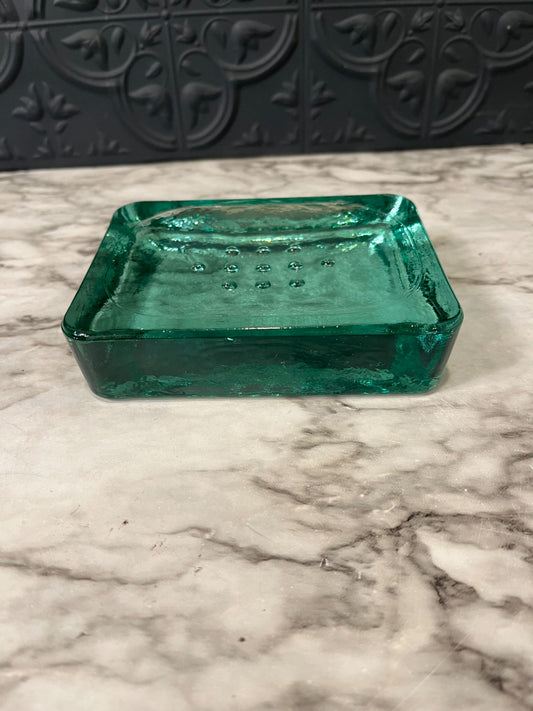 Recycled Glass Soap Dish