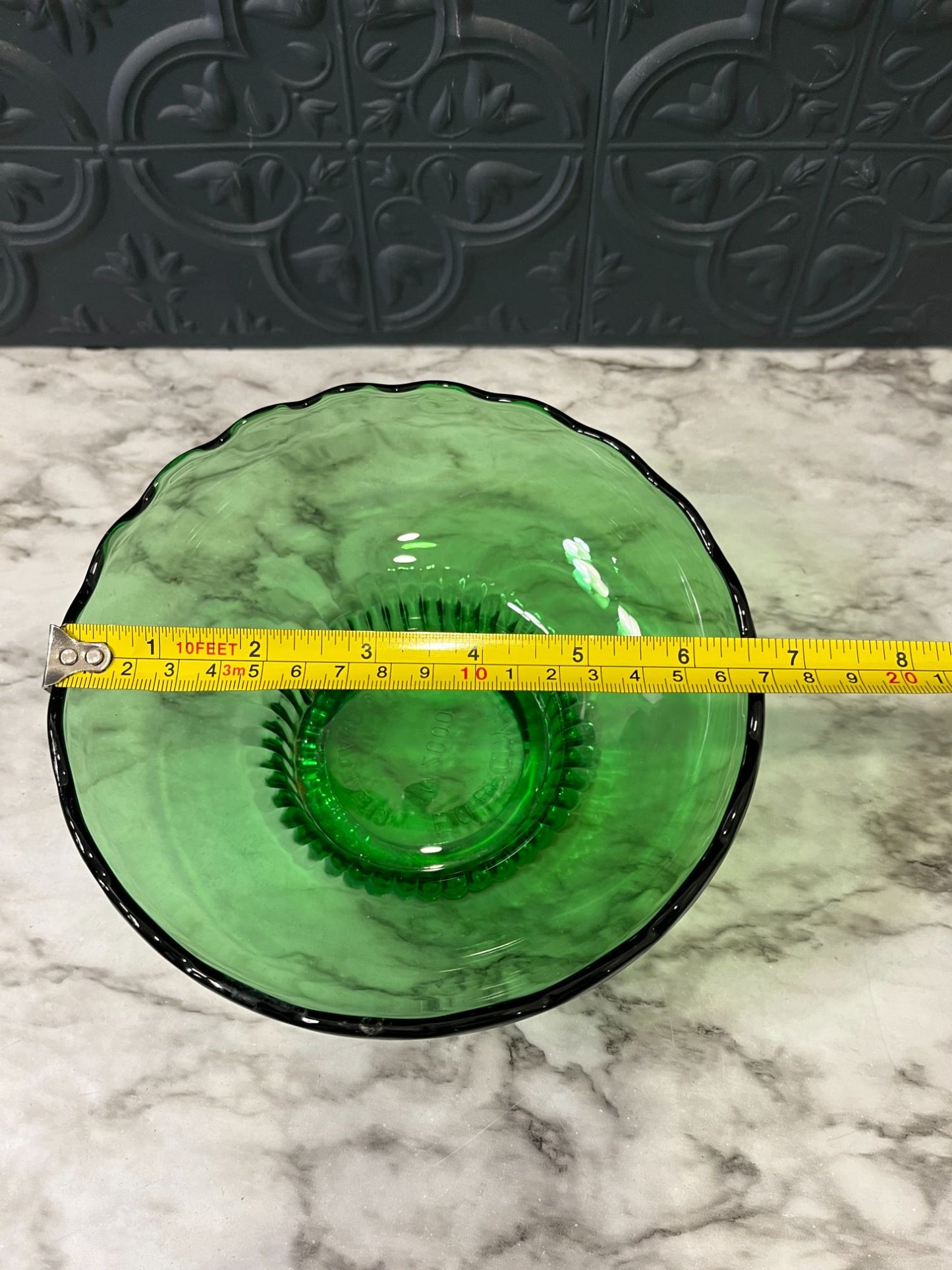 EO Brody Green Glass Bowl