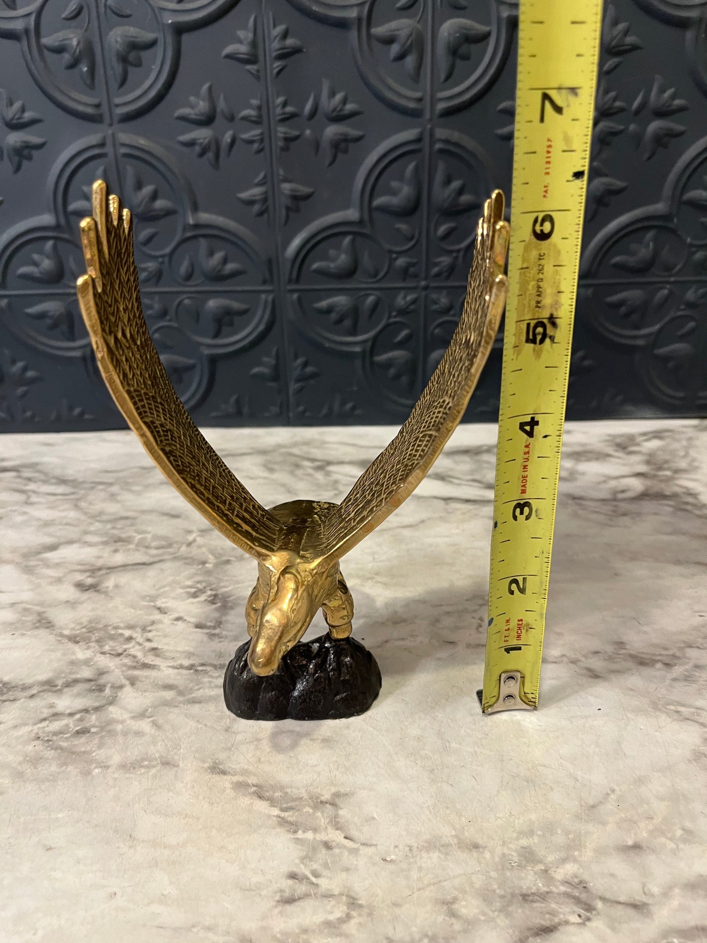 Brass Eagle Paperweight