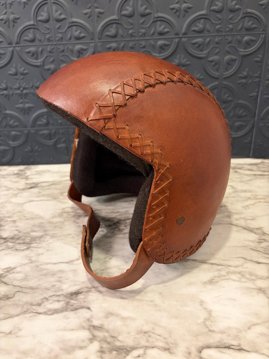 Decorative Leather Helmet