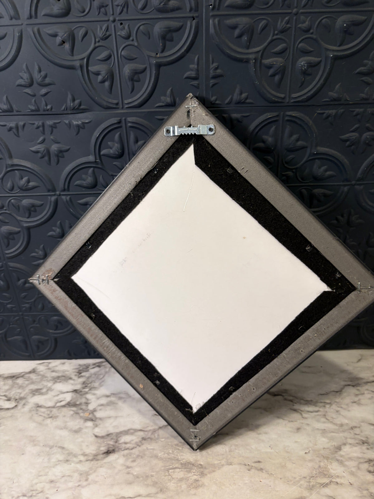9.5" Doiley Framed Open Stitch