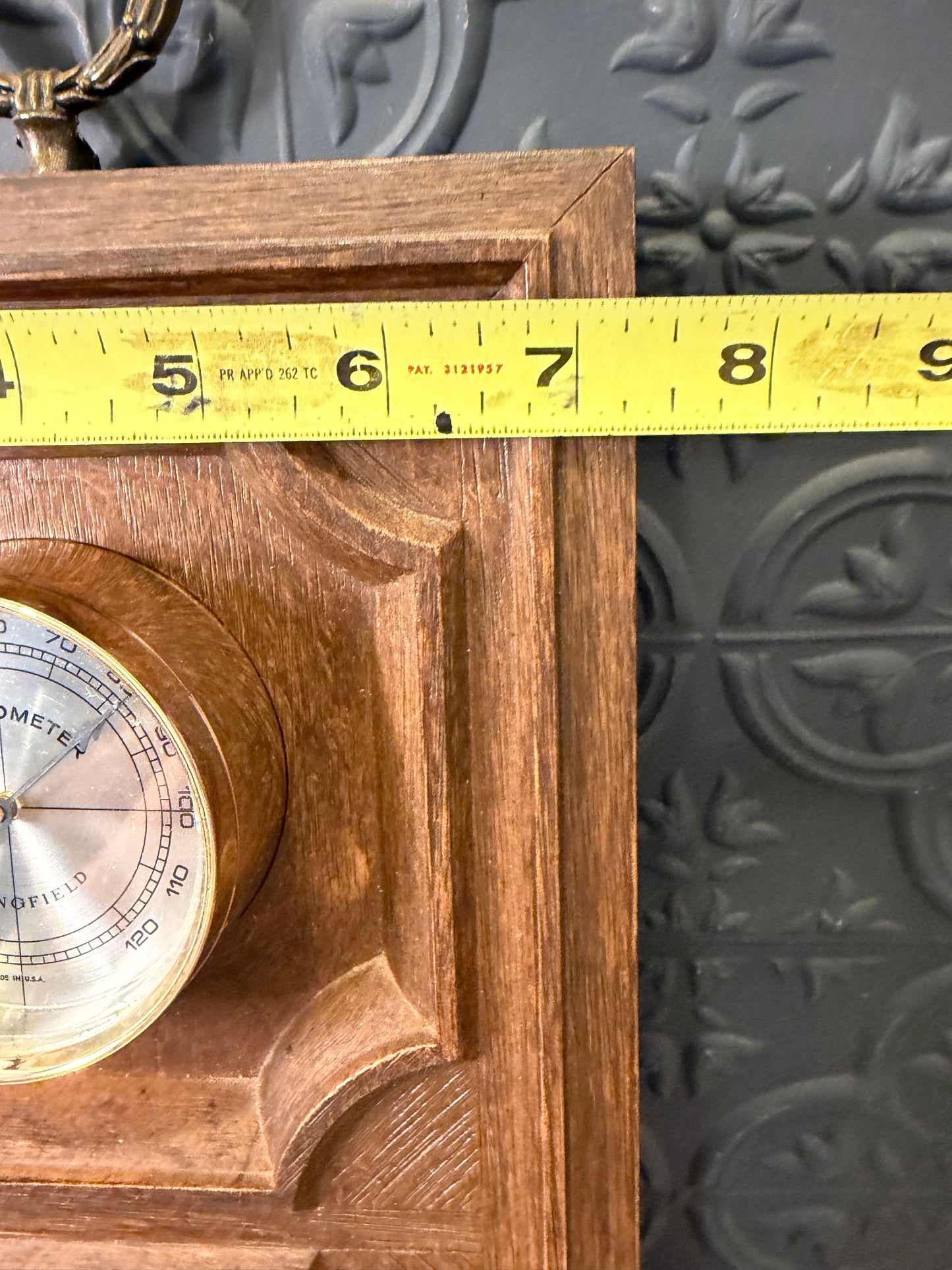 Springfield Faux Wood Weather Station