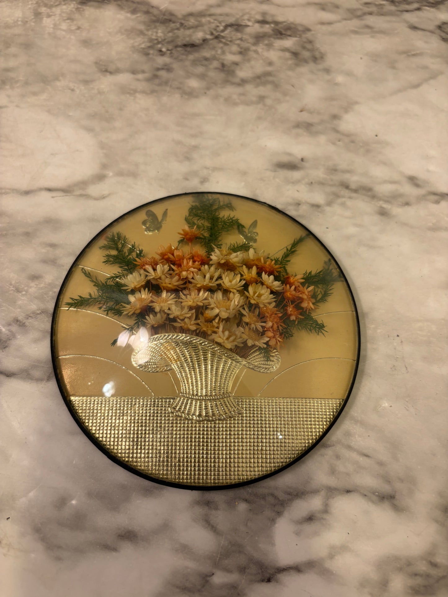 Mini Bubble Glass Dried Floral