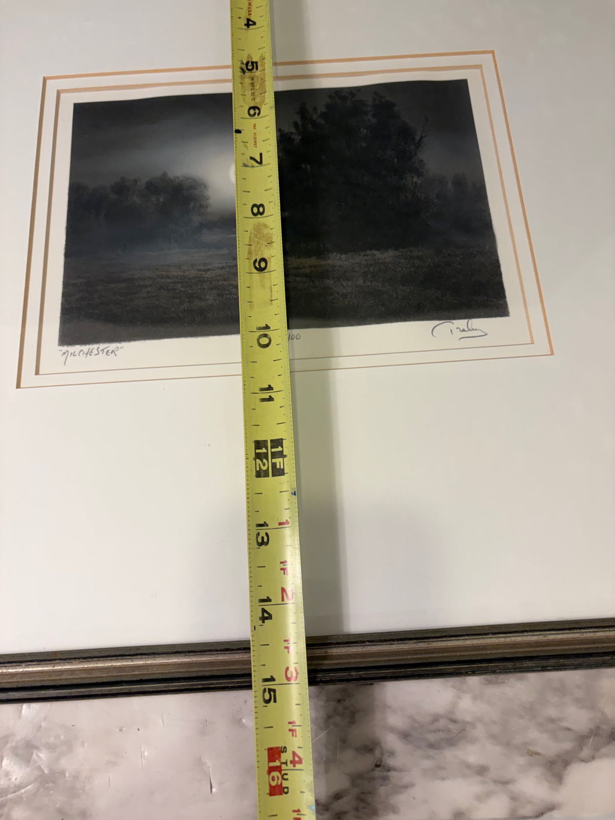 Black and White Photo Print numbered titled Milchester
