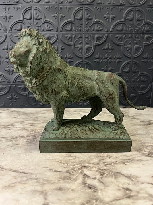 Bronze Lion Green in Color