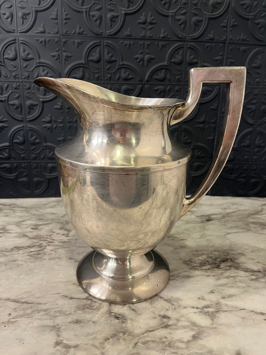 WB Silver Plate Pitcher