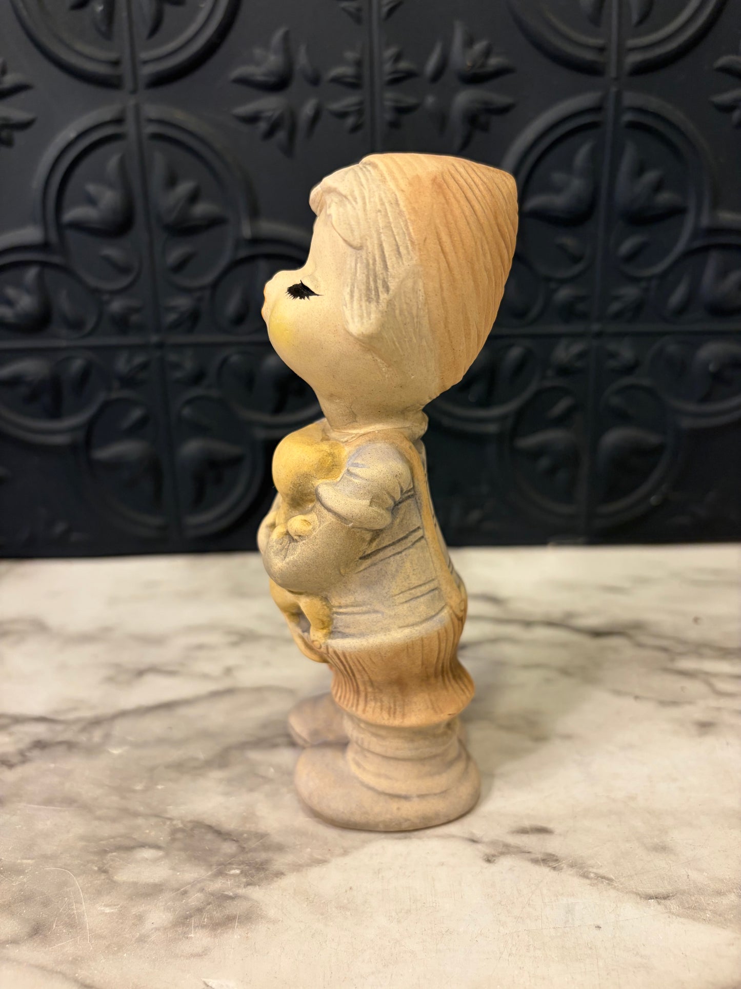 Vintage Dutch Kissing Boy Figure