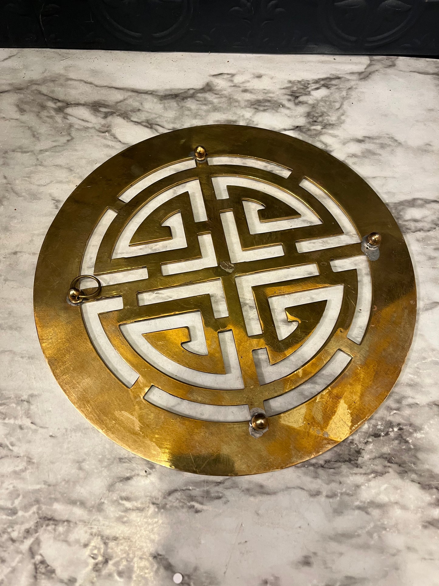 Brass Trivet Asian