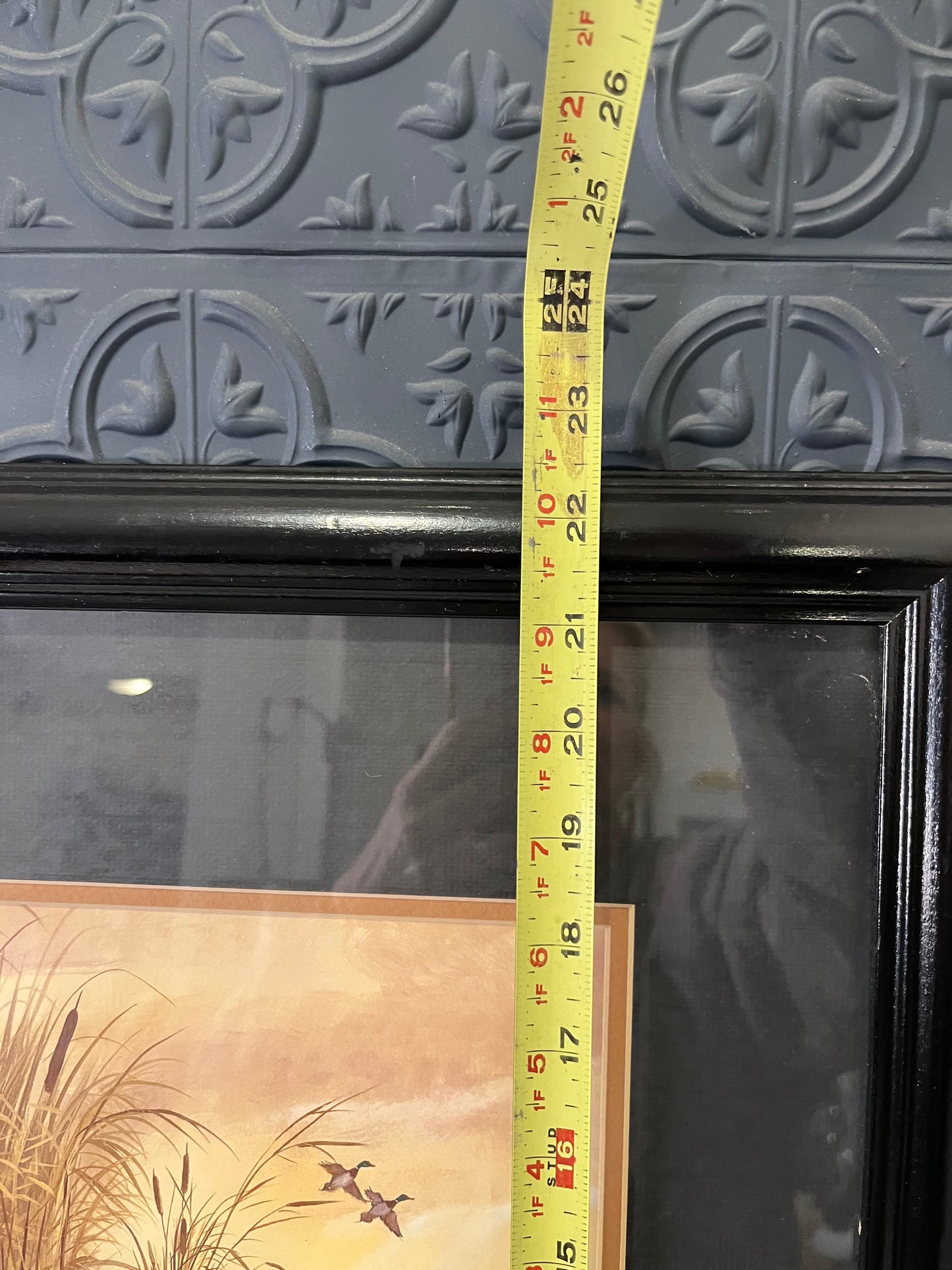 Print of Puppies and duck decoy