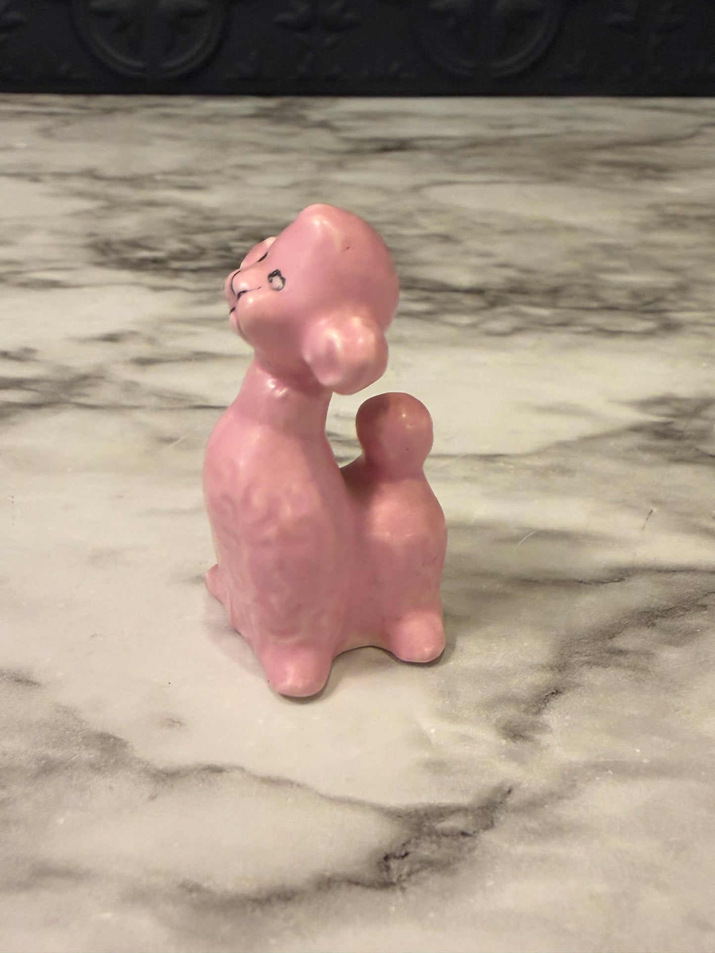 Miniature Pink Poodle