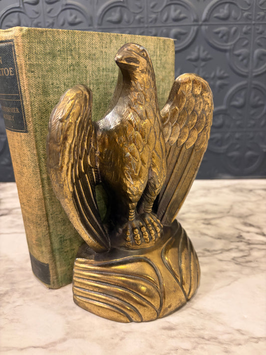 Brass Eagle Bookend - Only 1