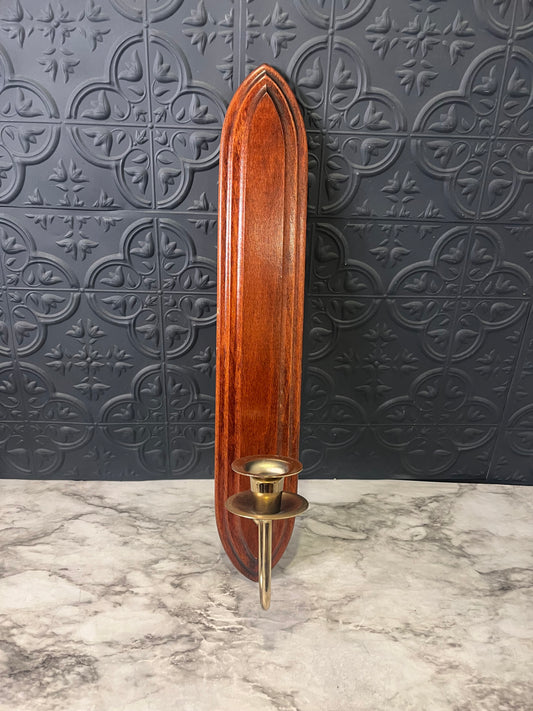 18" Wood Sconce Home Interior