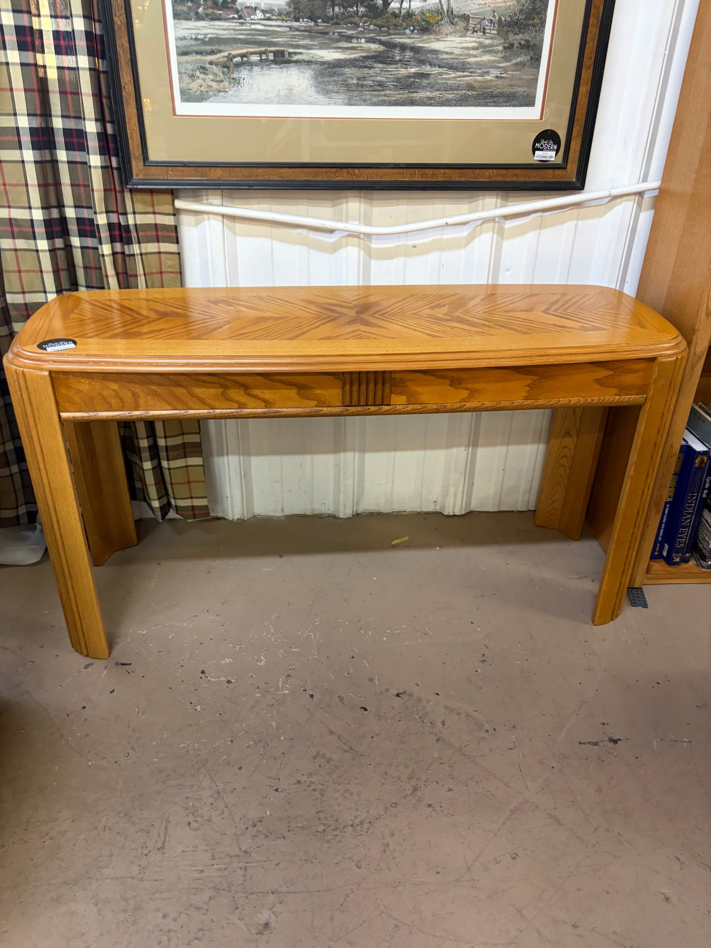 Oak Sofa Table/Entry Table