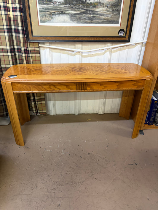 Oak Sofa Table/Entry Table
