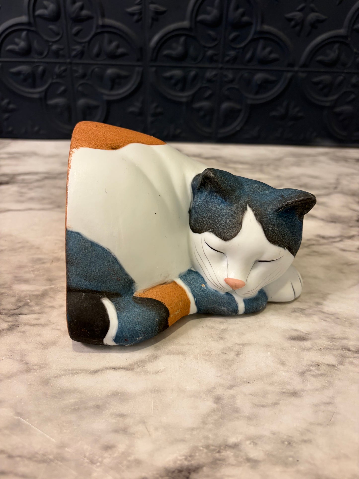 Sleeping Cat Bookend
