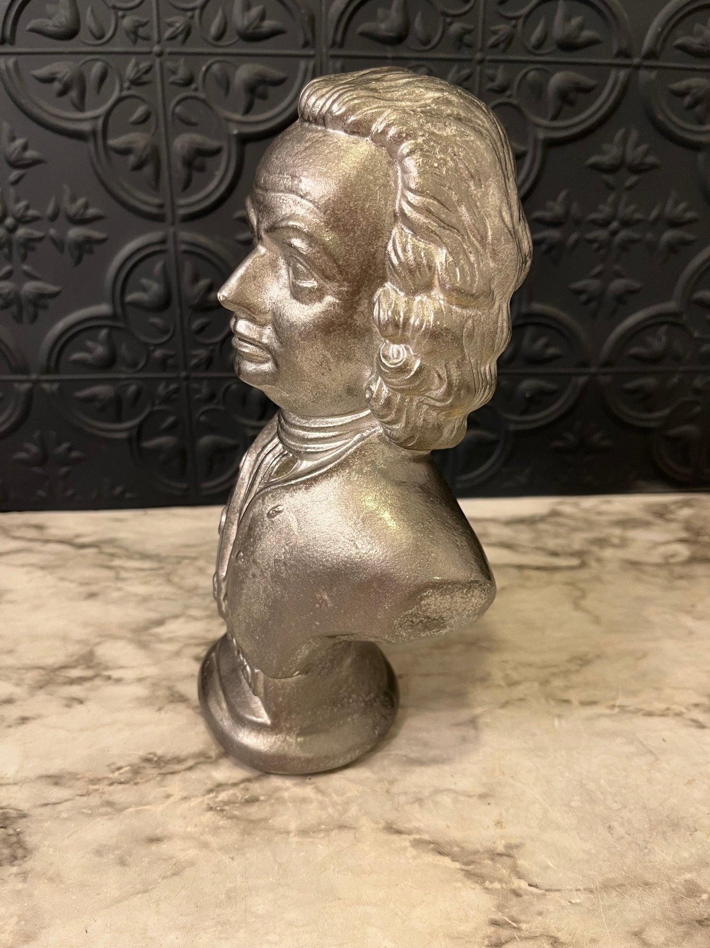 Silver Color Bust of Bach