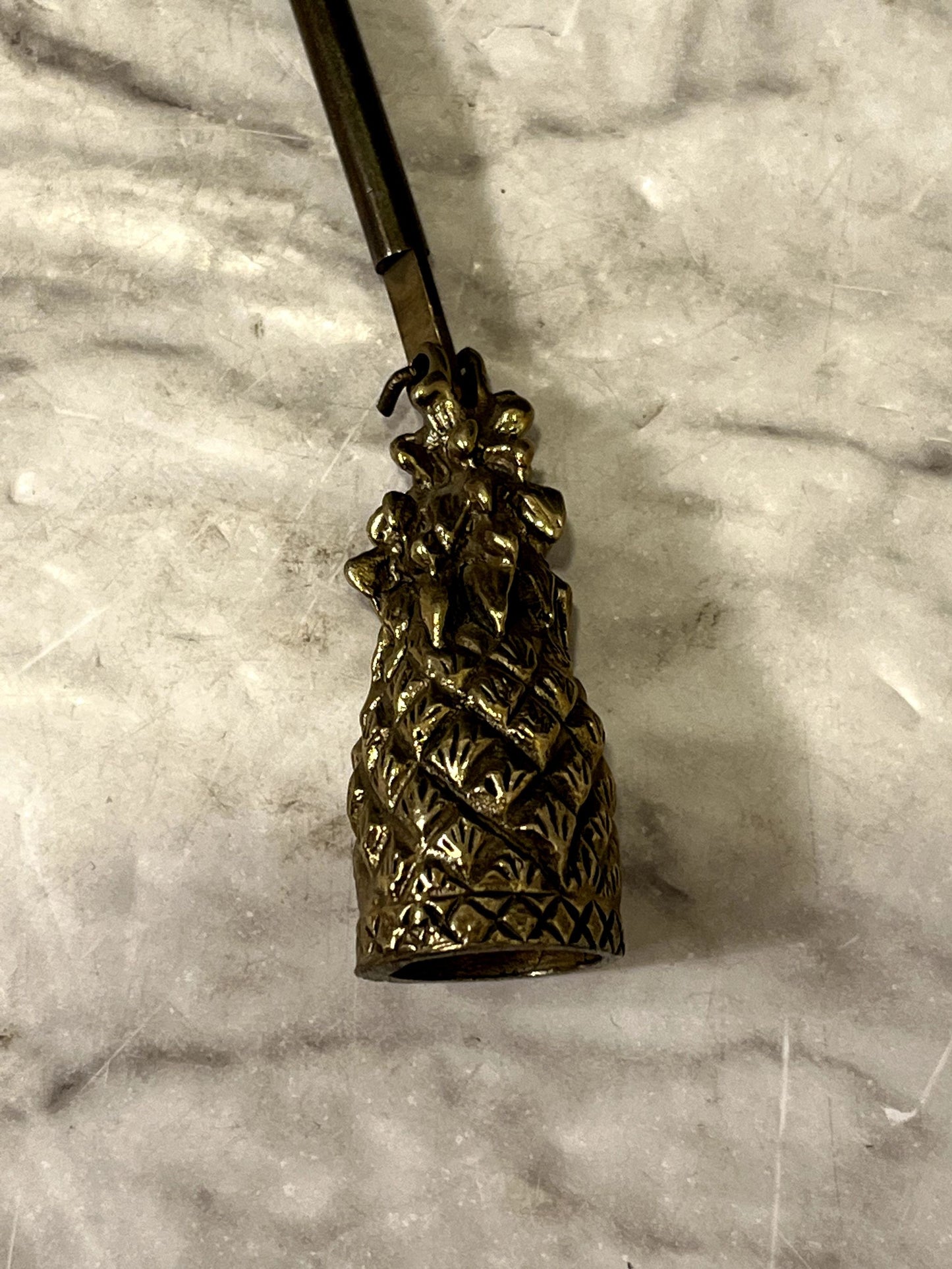 Brass Pineapple Snuffer