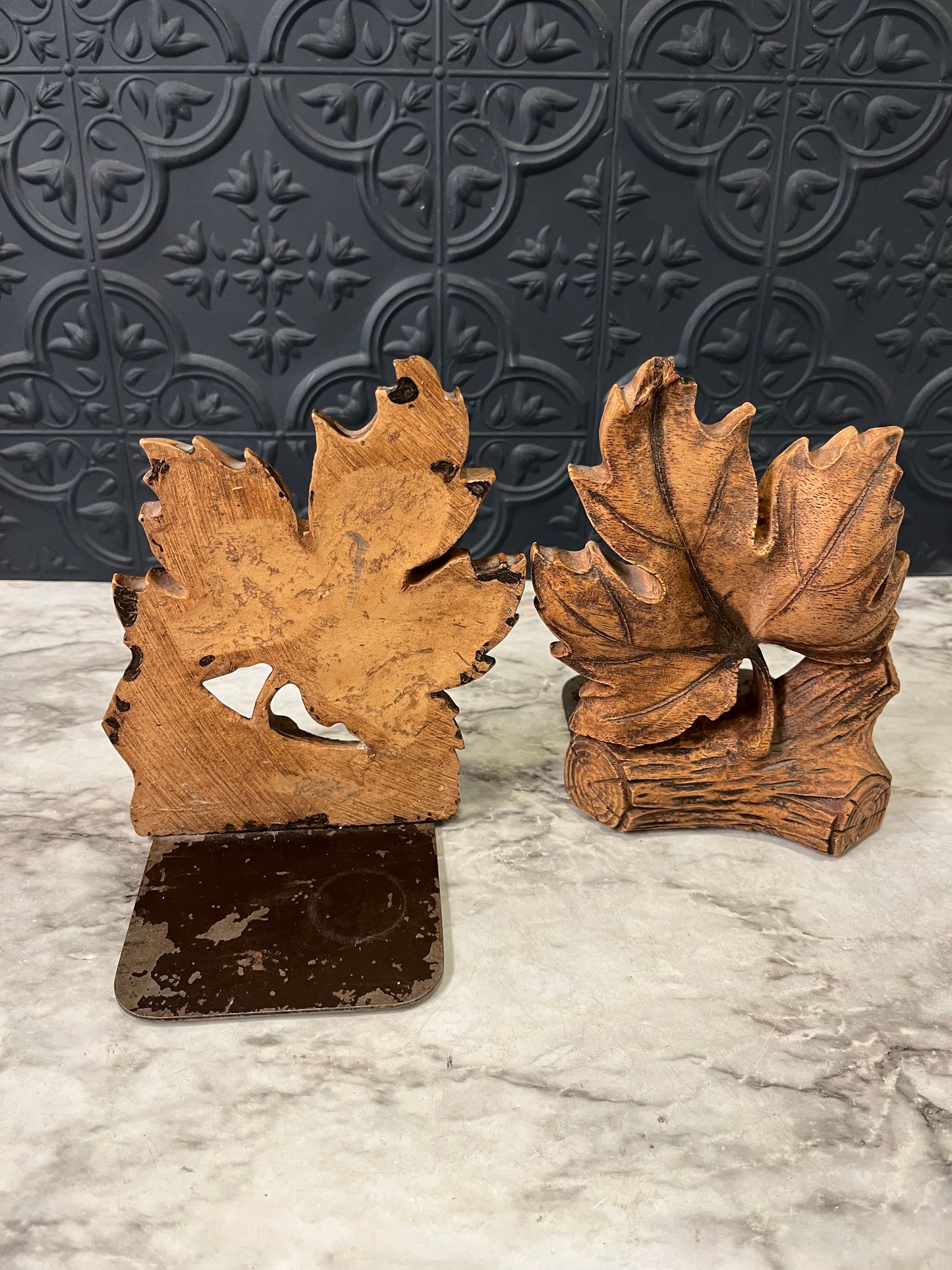 Maple Leaf Bookends