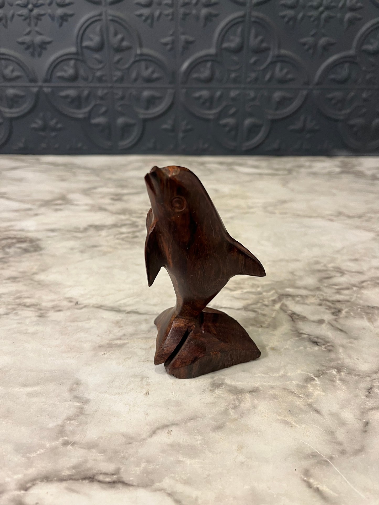 Mini Iron Wood Dolphin