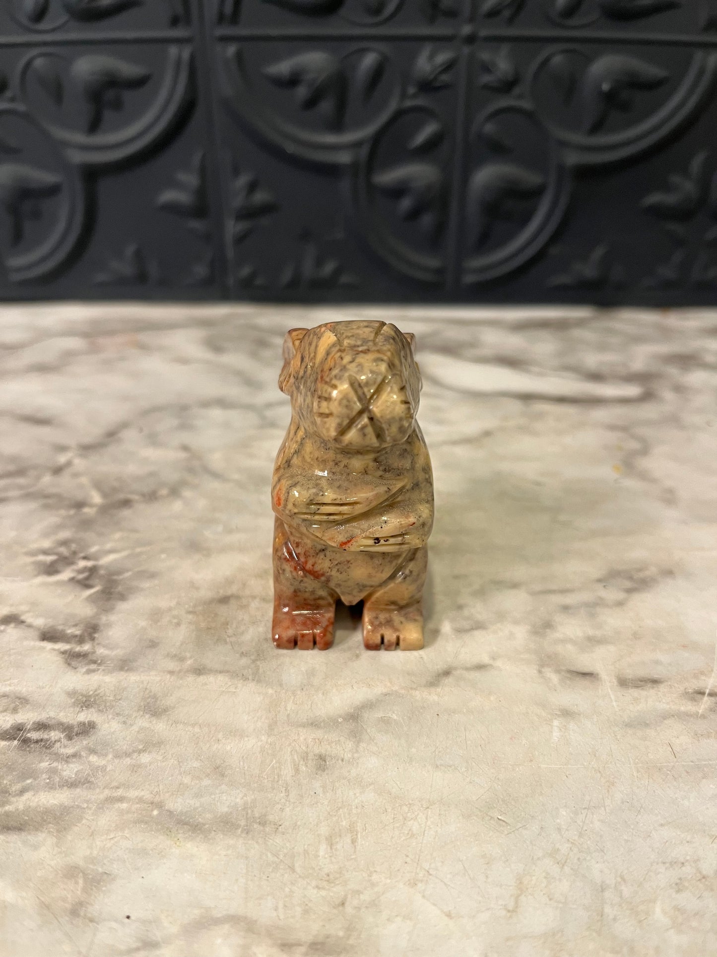 Hand Carved Stone Rabbit