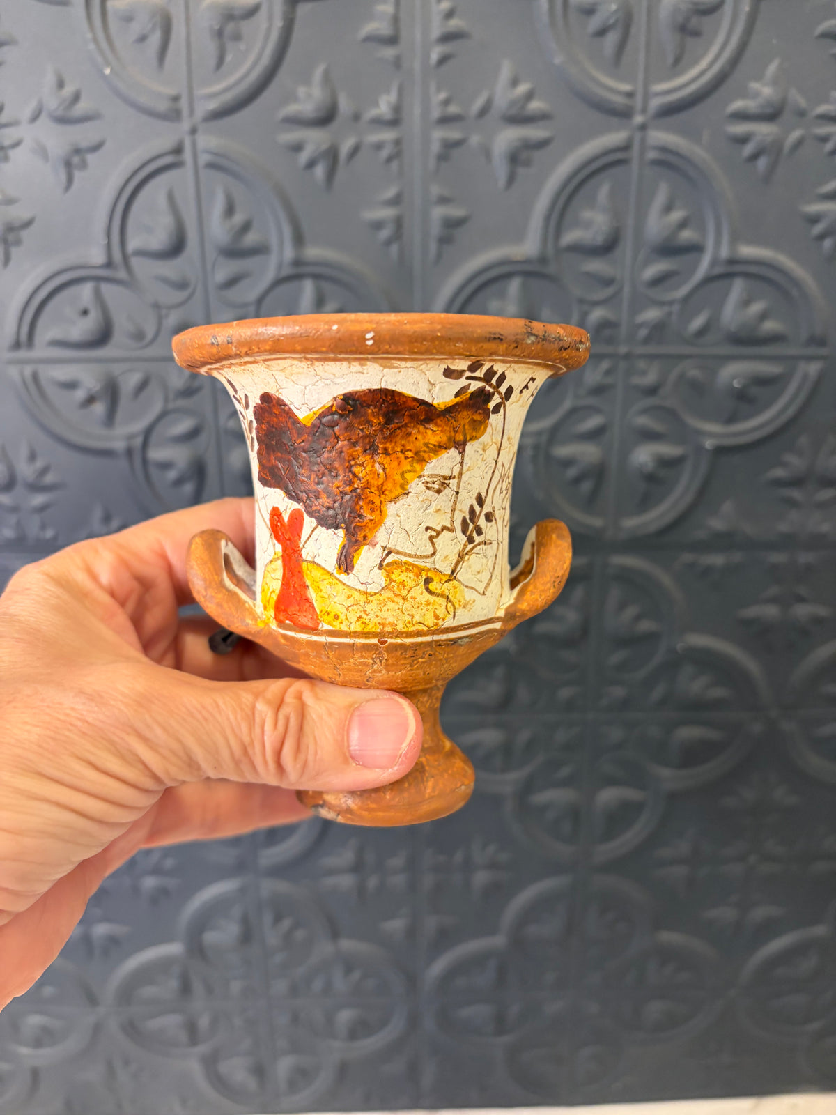 Small Greek Inspired Urn Vase
