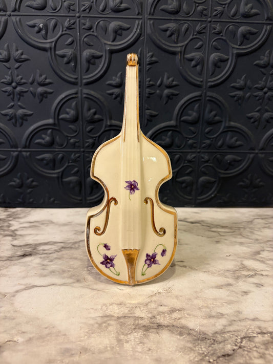 Moyer Ceramic Violin Vase