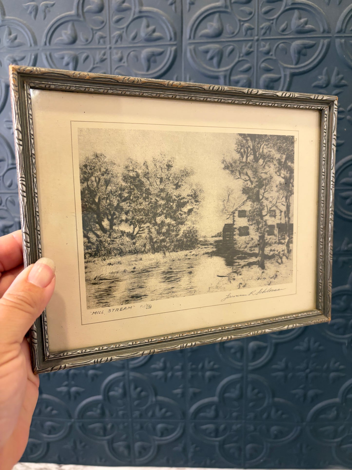 Print of Mill Stream