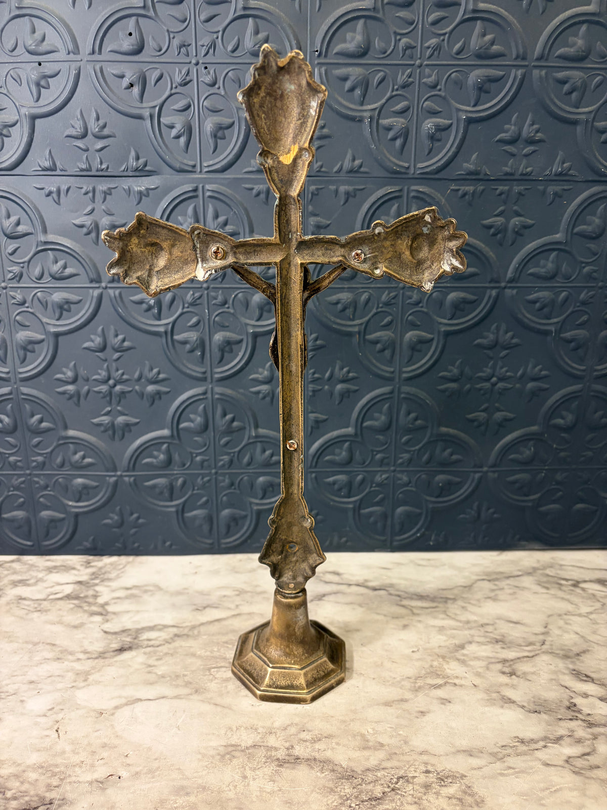 Vintage Standing Cruxifix