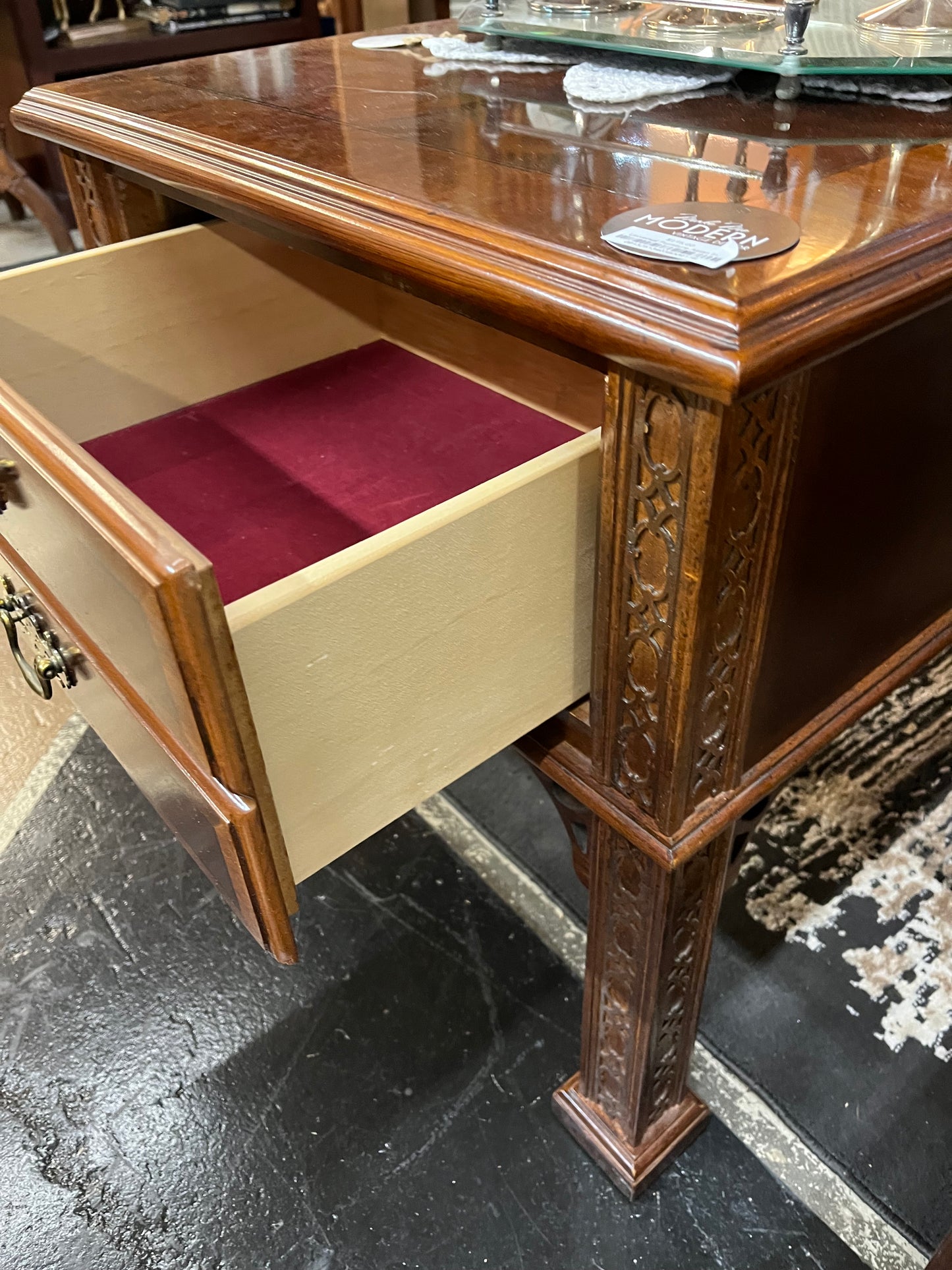 Universal Furniture Asian Inspired Side Table