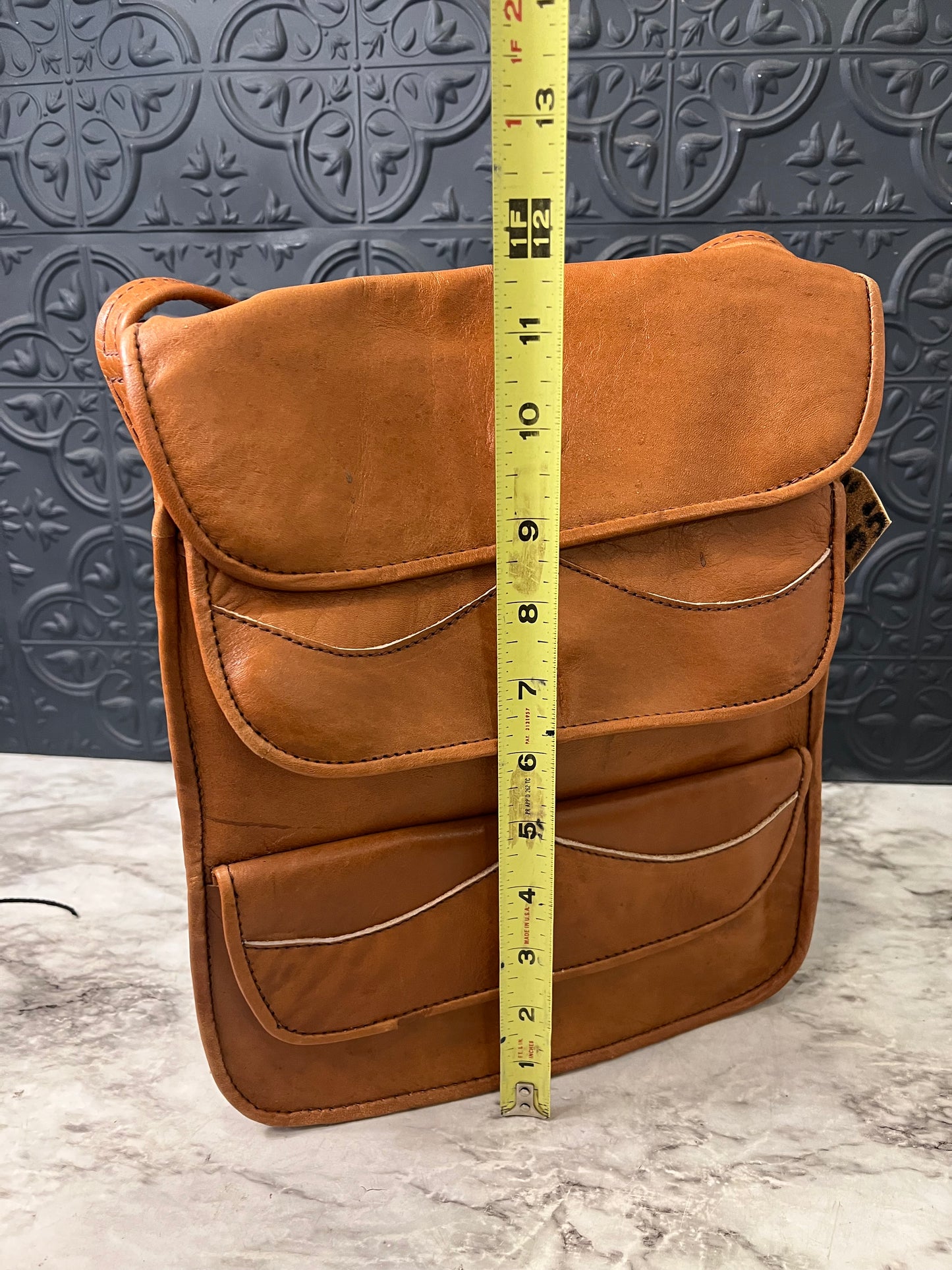 Leather Crossbody Bag Made in Colombia