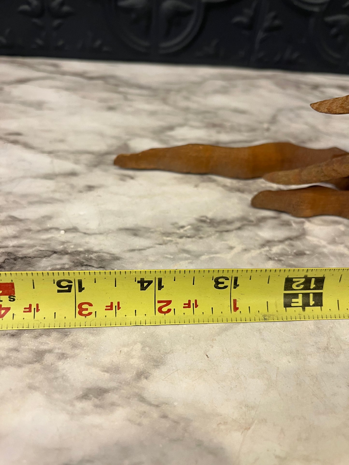 Wood  Brass and Copper Deer and Trees