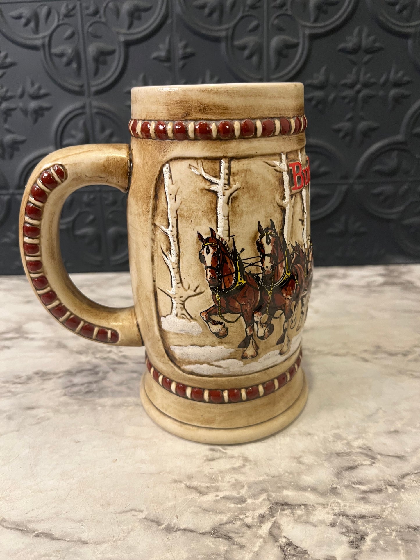 1981 Budwiser Clydesdale Stein