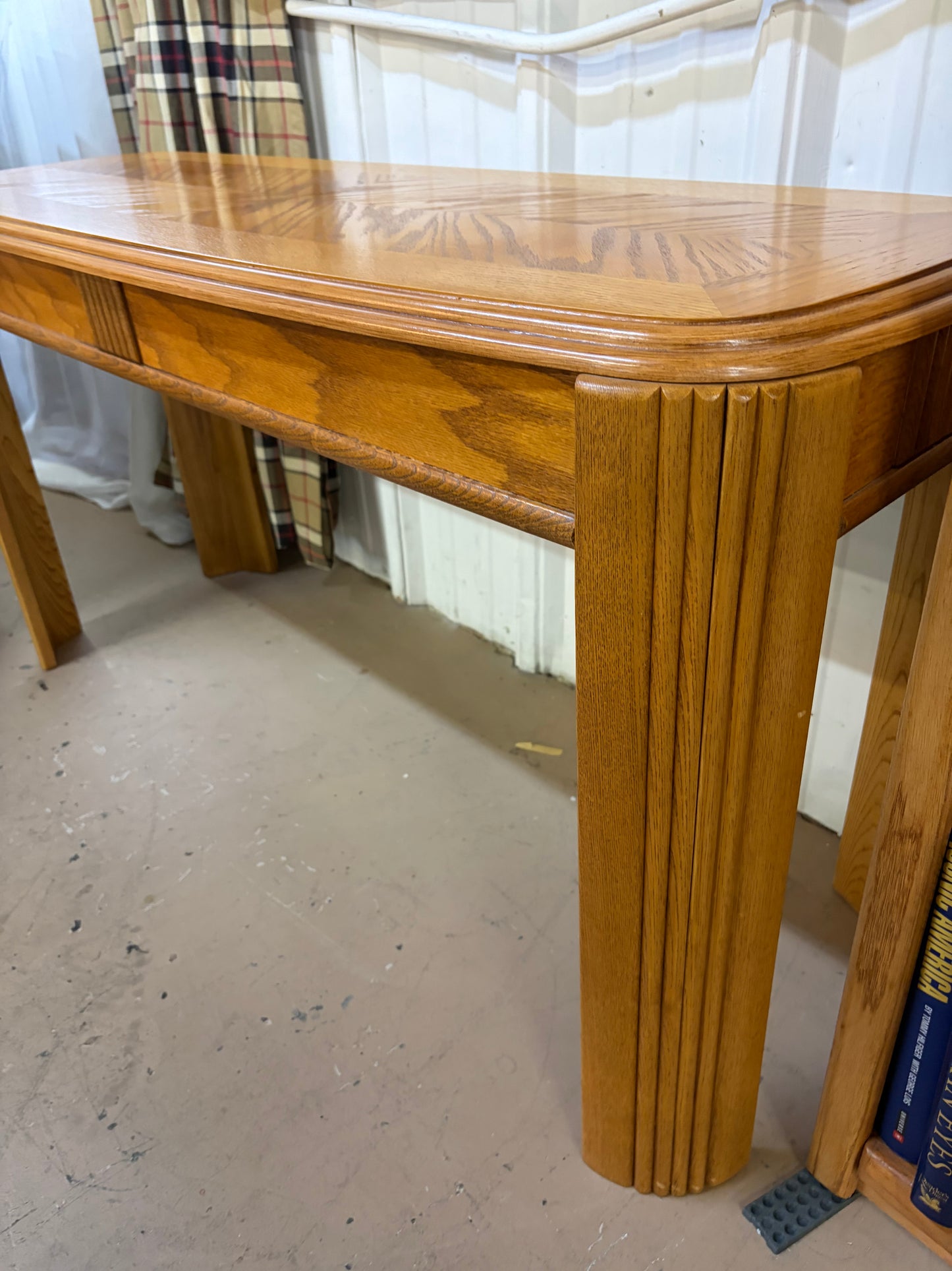 Oak Sofa Table/Entry Table