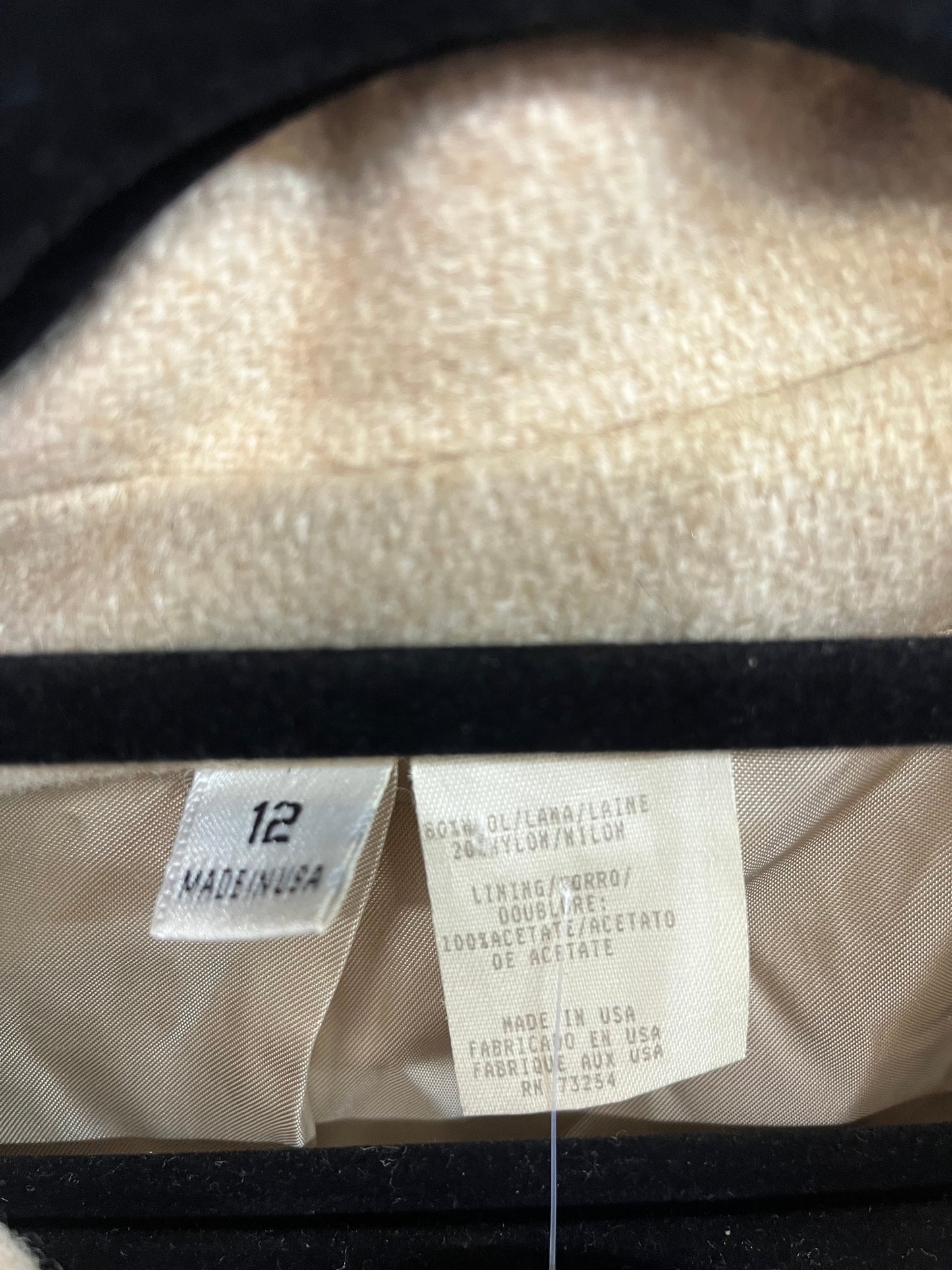 Together Cream Wool Trench Coat