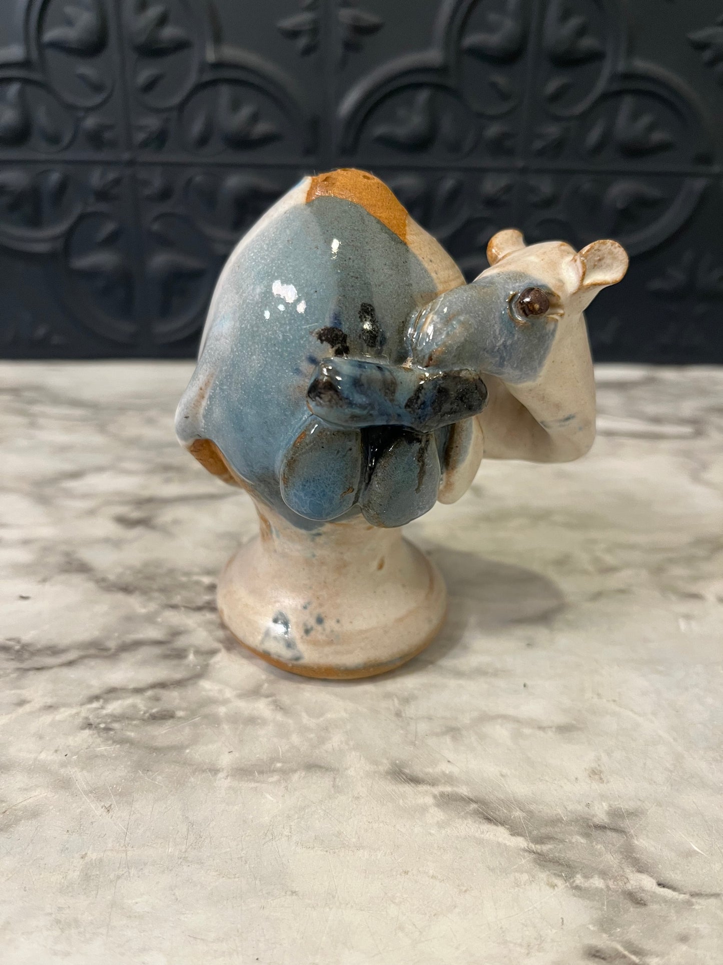 Stoneware Camel Shaker only 1