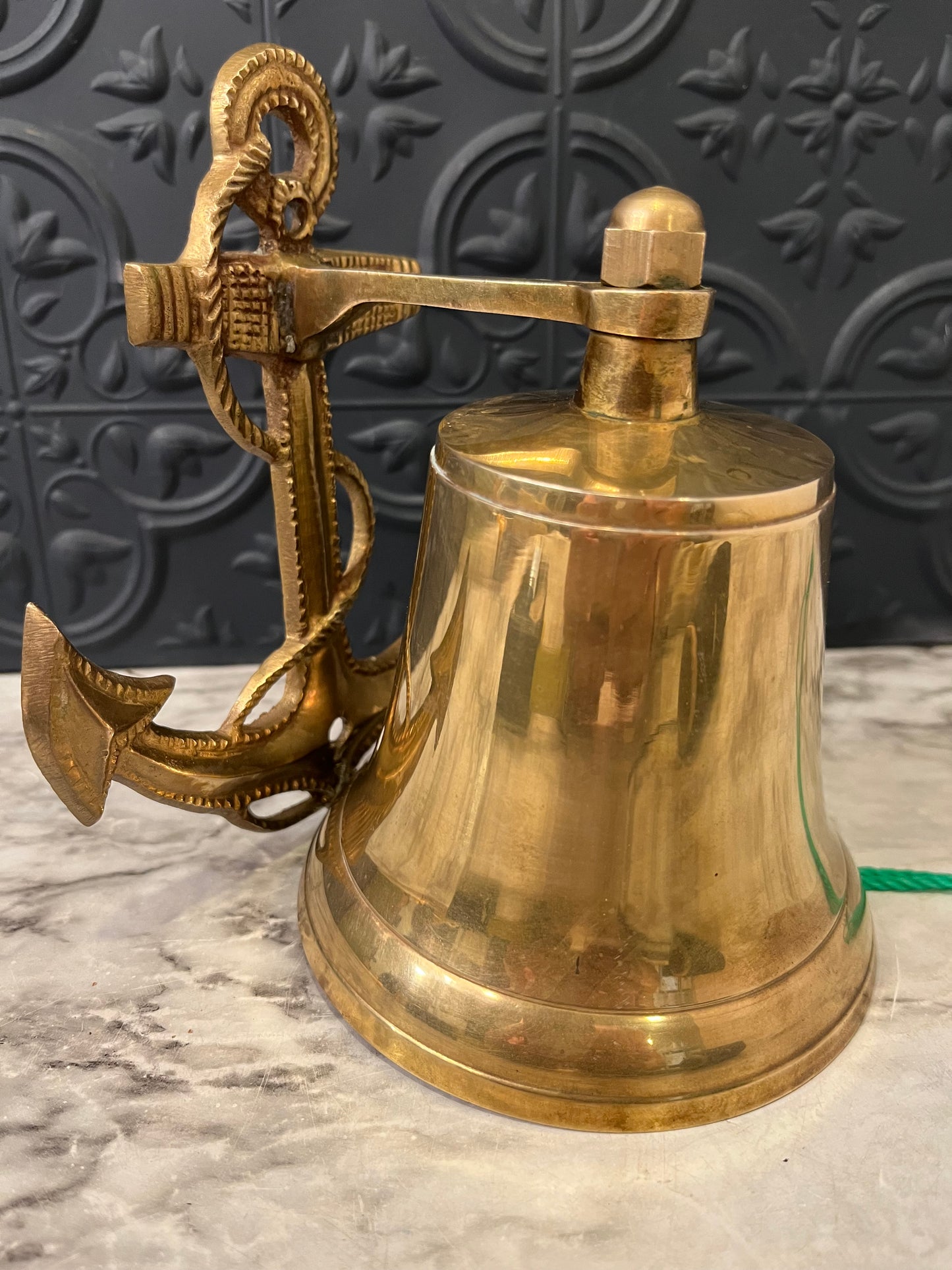 Anchor Brass Dinner Bell